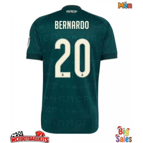 Real Madrid Bernardo Silva #20 Replica Away Stadium Shirt 2026-27 Short Sleeve